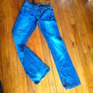 Women's Blue Boot Cut Jeans